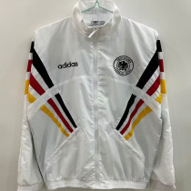 2025/26 Germany White Retro Windbreaker