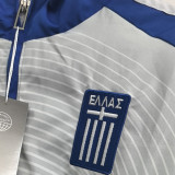 2006/07 Greece White Retro Windbreaker