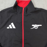 2026 ARS Red And Black Reversible Windbreaker 双面