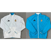 2026 RM White And Blue Reversible Windbreaker 双面
