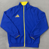2026 Colombia Yellow And Blue Reversible Windbreaker 双面
