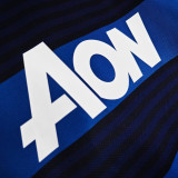 2011/2012 M Utd Away Blue Retro Soccer Jersey