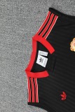 2025/26 M Utd Black Vest Training Jersey(A Set)