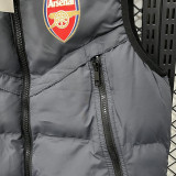 2026/27 ARS Grey Black Cotton Vest Jacket  J3306 灰黑色