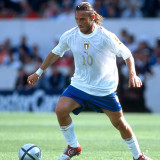 2004 Italy Away White Retro Soccer Jersey