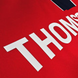2004/2005 PSG Away Red Retro Soccer Jersey