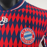 2025/26 BFC Red Retro Style Player Version Soccer Jersey