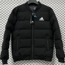 2026/27 AD Black Baseball Cotton Windbreaker Jacket BQ7701