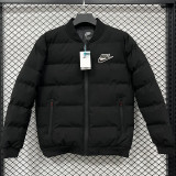 2026/27 NK Black Baseball Cotton Windbreaker Jacket BQ7704 黑标