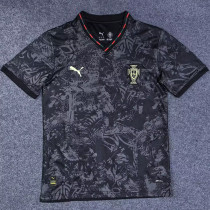 2026 Portugal Special Edition Black Fans Soccer Jersey  心形领
