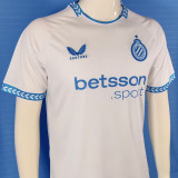 2025/26 Club Brugge Away White Fans Soccer Jersey