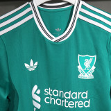 2025/26 LFC Third Green Player Version Long Sleeve Jersey