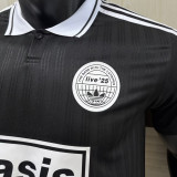 2025/26 AD x oasis #25 Black Retro Style Player Version Soccer Jersey (Have No.25 带号码）