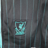 2025/26 LFC Black Retro Style Shorts Pants