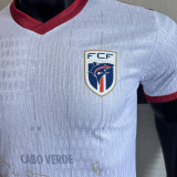2025 Cape Verde Away White Player Version Jersey