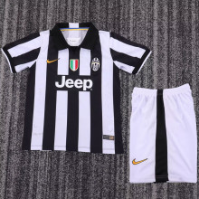 2014/2015 JUV Home Retro Kids Soccer Jersey