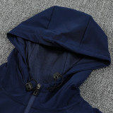 2026 PSG Sapphire Blue Windbreaker Jacket （A Set）