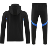 2026 M Utd Black Windbreaker Jacket  （A Set）
