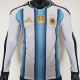 2026/27 Argentina Home Player Version Long Sleeve Soccer Jersey  背上有1893