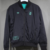 2026/27 LFC Green And Black Reversible Sports Cotton Jacket 双面