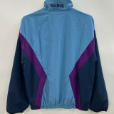2026 PSG Fashion Light Blue Windbreaker
