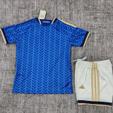 2026/27 Italy Home Blue Kids Soccer Jersey