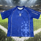 o fenomeno #9 Brazil Blue Special Edition Retro Style Fans Jersey