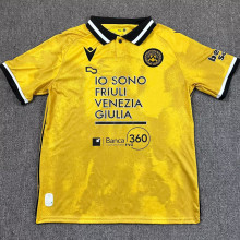 2025/26 Udinese Third Gold Fans Soccer Jersey
