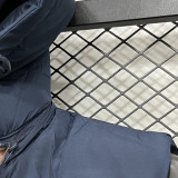 2026/27 AD Royal Blue Cotton Vest Jacket J5501 宝蓝色带帽