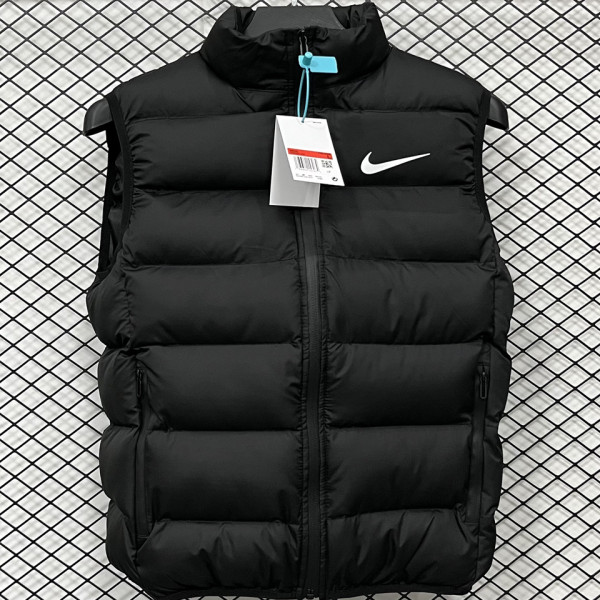 2026/27 NK Classic Black Cotton Vest Jacket J14 黑色