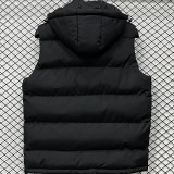 2026/27 NK Black Cotton Vest Jacket J5503 黑色带帽