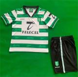 1999/2000 Lisbon Home Retro Kids Soccer Jersey