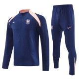 2026 France Baby Blue Sweater Tracksuit