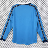 1998/1999 Napoli Home Blue Retro Long Sleeve Soccer Jersey