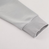 2026 AD Grey Jacket Tracksuit