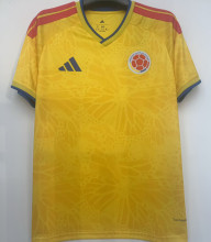 2026/27 Colombia 1:1 Quality Home Yellow Fans Soccer Jersey