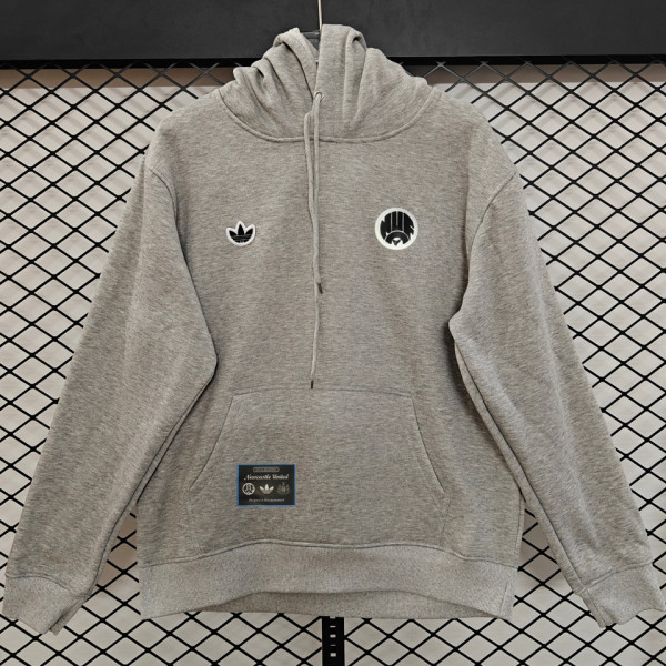 2026 Newcastle Grey Retro Style Hoody  小绣花