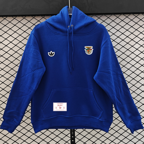 2026 Benfica Blue Retro Style Hoody  小绣花