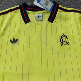 2026 Club America Yellow Retro Style Women Soccer Jersey 女