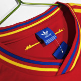 1990 Colombia Away Red Retro Soccer Jersey
