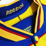 2001/02 Colombia Home Yellow Retro Soccer Jersey