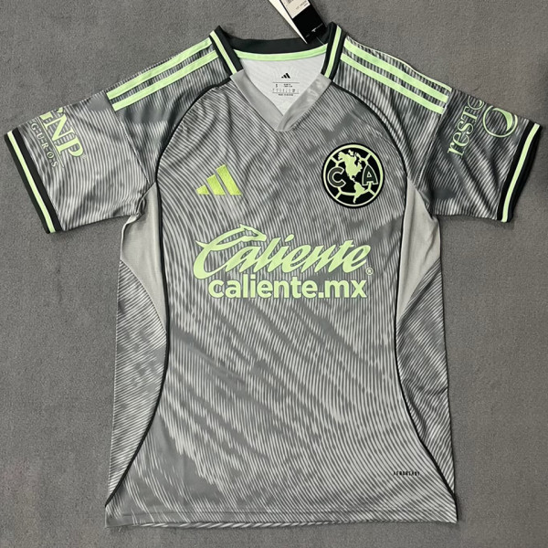 2025/26 Club America Third Grey Fans Soccer Jersey