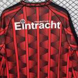 1995/1996 Frankfurt Home Red Black Retro Long Sleeve Jersey