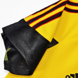 1999/2000 AC Milan Away Yellow Retro Soccer Jersey