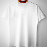 1994 Spain Away White Retro Soccer Jersey