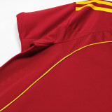 2008 Spain Home Red Retro Soccer Jersey
