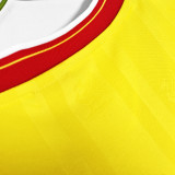1985-1986 LFC  Third Away Yellow Retro Soccer Jersey