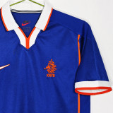 1998 NL Away Blue Retro Soccer Jersey