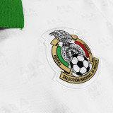1995 Mexico Away White Retro Soccer Jersey