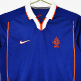 1998 NL Away Blue Retro Soccer Jersey